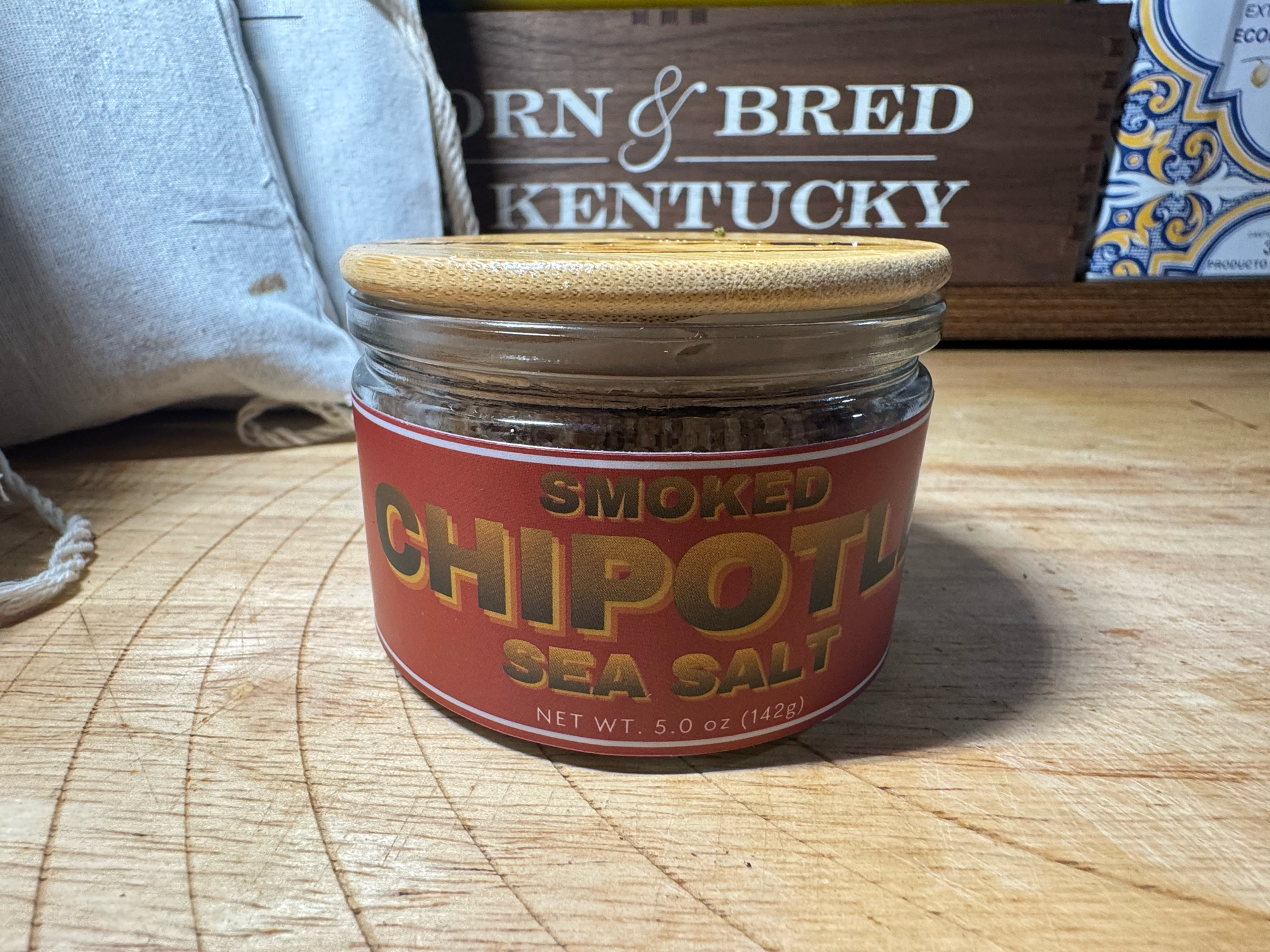 Smoked Chipotle Infused Sea Salt