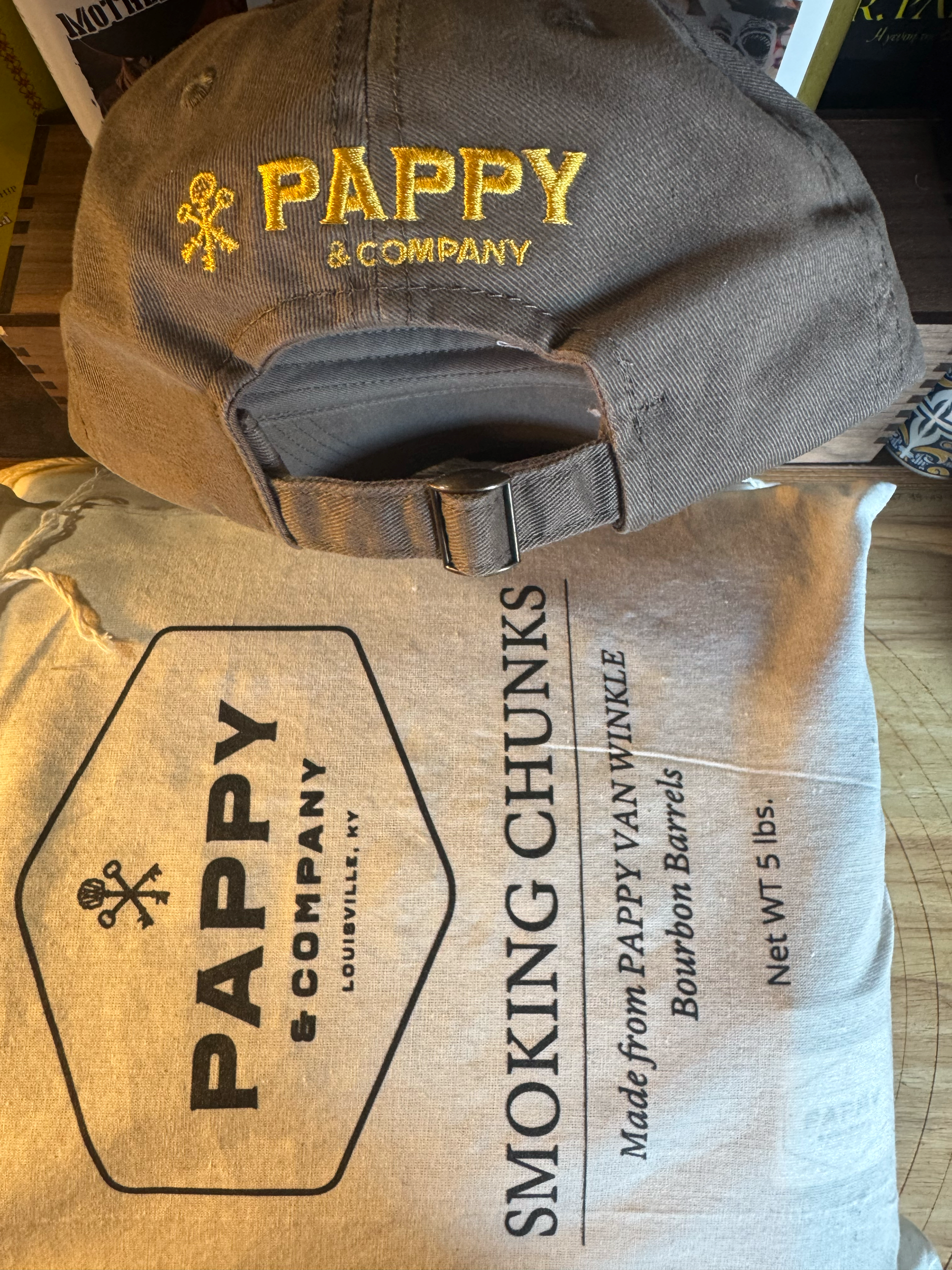 Pappy Van Winkle Vintage Label Ball Cap in Charcoal