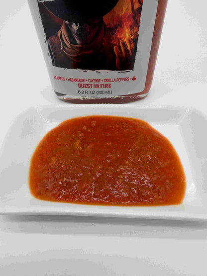 Yippie-ki-yay, Motherf—er.– The Ultimate Five-Chili Hot Sauce