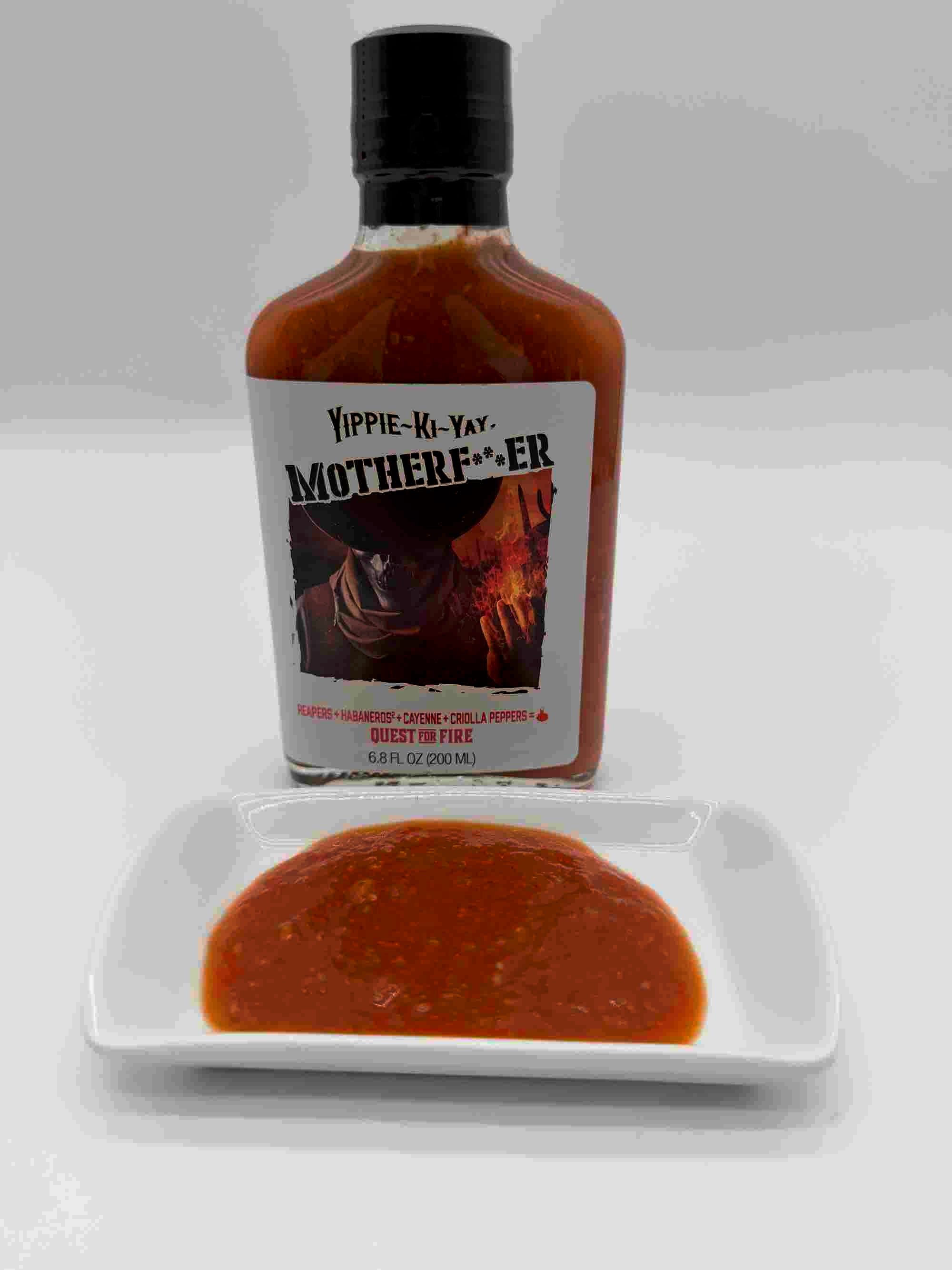 Yippie-ki-yay, Motherf—er.– The Ultimate Five-Chili Hot Sauce