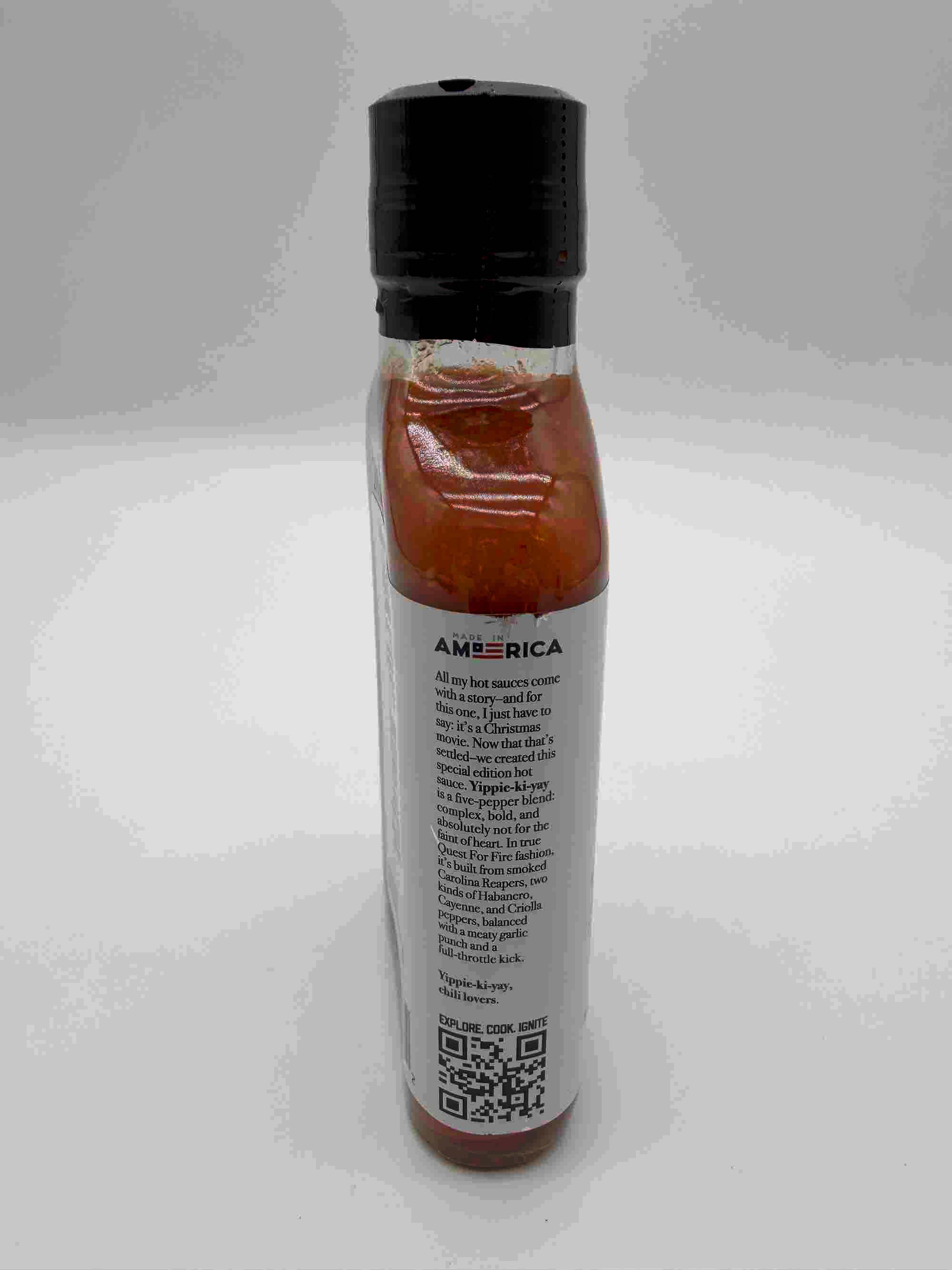 Yippie-ki-yay, Motherf—er.– The Ultimate Five-Chili Hot Sauce
